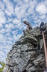 Photo climbing session at Raven Rock Hollow, October 16, 2016. IndyVision Photography 2016.